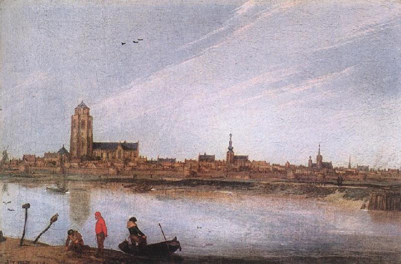 VELDE, Esaias van de View of Zierikzee wt